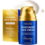 MAREE Face Moisturizer – 24H Hydration Face Cream for Women with Collagen, Retinol & Hyaluronic Acid – Day & Night Anti-Aging Facial Wrinkle DD Cream – Moisturizer for Dry Skin – Crema Para la Cara - Image 2