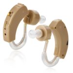 MEDca BTE Hearing Aids for Seniors - Behind the Ear Sound Amplifier Super Mini Size Sound Enhancer For Better Hearing (Pair) - Image 2