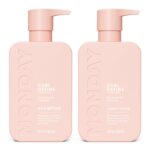 MONDAY HAIRCARE Curl Define Shampoo + Conditioner Set (2 Count) 12 oz Each Nourishes Curls, Tames Frizz, Coconut Oil and Shea Butter Enhance Shine, 100% Recyclable Bottle - Image 2