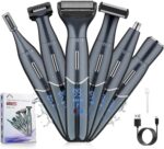 Manscape Ball Trimmer for Men,Body& Pubic Hair Trimmer and Groin Hair Shaver for Women & Men Pubic Hair, Private Area, Legs, Eyebrow,Face, Nose, Eyebrow, Body Hair Removal IPX5 Waterproof LED Display - Image 2