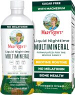 MaryRuth's Liquid Nighttime Multimineral | No Melatonin | Bedtime Routine | Magnesium Citrate | Calcium | Zinc | Vitamin D3| Available in 4 Flavor - Vegan | Sugar Free | Gluten Free | 32 Oz - Image 2