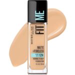 Maybelline Fit Me Matte + Poreless Liquid Oil-Free Foundation Makeup, Natural Beige, 1 Count (Packaging May Vary) - Image 2