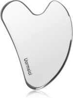 Metal Gua Sha Facial Tools, 100% 304 Stainless Steel Guasha Tool for Face, Premium Guasha Set for Face, Body, Gua Sha Stone for Tighten Skin - Image 2