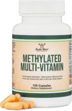 Methylated Multivitamin (Methylated and Activated Vitamins Only - Methylated B Complex with Trimethylglycine (TMG) and Methylfolate)(Non-GMO, Gluten Free MTHFR Supplement) 120 Capsules by Double Wood - Image 2