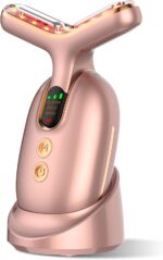 Micro-Current Face Beauty Device, 3 Modes, Red Light Therapy for Face and Neck, Multifunctional Facial Massager Tool - Image 2