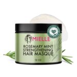 Mielle Organics Rosemary Mint Strengthening Hair Mask for Damaged Hair - Deep Conditioning Treatment Enriched with Biotin, Honey & Coconut Oil - Helps Encourage Longer, Healthier Strands (12 Oz) - Image 2