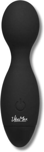 Mini Personal Massage Device - Compact - Lightweight - Small & Quiet - USB Rechargeable - for Muscle Tension Relief in Neck, Back, Shoulders, Legs and Feet (Black) - Image 2