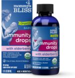 Mommy's Bliss Organic Baby Elderberry Drops, Immune Support with Vitamins, Prebiotics, Zinc & Organic Echinacea, Age 4 Months +, 3 Fl Oz (36 Servings) - Image 2