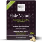 NEW NORDIC Hair Volume Tablets, 3000 mcg Biotin & Biopectin Apple Extract, Hair Vitamins to Support Natural Hair Growth, 90 Count (Pack of 1) - Image 2