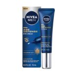 NIVEA MEN Age Defense Eye Cream with Hyaluronic Acid, 24-Hour Hydrating Under Eye Cream for Men Helps Reduce Look of Crow's Feet, Fine Lines and Dark Circles, 0.5 Fl Oz Tube - Image 2