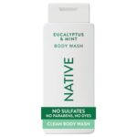Native Body Wash Contains Naturally Derived Ingredients | For Women & Men, Sulfate, Paraben, & Dye Free Leaving Skin Soft and Hydrated | Eucalyptus & Mint 18 oz - Image 2