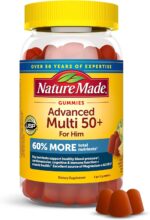 Nature Made Advanced Multivitamin Gummies 50 + for Him, Mens Multivitamins Gummies with Magnesium Citrate, Vitamin D3, Zinc, All 8 B Vitamins, 84 Multi Vitamins, 28 Day Supply - Image 2