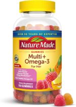 Nature Made Womens Gummy Multivitamins with Omega-3, Multivitamin for Women for Daily Nutritional Support, 150 Gummies, 75 Day Supply - Image 2