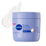 Nivea Irresistibly Smooth Body Cream Dry Skin Shea Butter 400 ml - Image 2