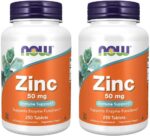 Now Foods, (2 Pack) Zinc, 50 mg, 250 Count (Pack of 2) - Image 2