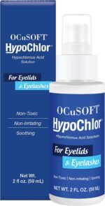 OCuSOFT HypoChlor Spray - Non-Irritating Hypochlorous Acid Spray & Eyelid Cleanser Solution to Remove Oil & Debris- 2 fl oz - Image 2