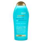 OGX Radiant Glow + Argan Oil of Morocco Extra Hydrating Body Wash for Dry Skin, Moisturizing Gel Cleanser for Silky Soft Skin, Body Wash for Women, Sulfate-Free Surfactants, 19.5 fl oz - Image 2