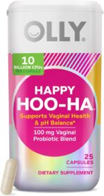 OLLY Happy Hoo-Ha Capsules, Probiotic for Women, Vaginal Health and pH Balance, 10 Billion CFU, Gluten Free - 25 Count - Image 2