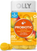 OLLY Probiotic Gummy, 1 Billion CFUs, Immune and Digestive Support, Chewable Probiotic Supplement, Mango, 80 Count - Image 2