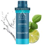 Oars + Alps Full Body Deodorant Spray for Men & Women, Aluminum Free Deodorant Men Spray, Dermatologist Tested, Clean Ingredients, Long Lasting, Odor Protection, Fresh Ocean Splash - Image 2