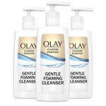 Olay Face Cleanser, Gentle Foaming Face Wash for Sensitive Skin - Fragrance-Free, Oil-Less, Soap-Free, Glycerin-Based Formula, Daily Cleansing without Irritation, 6.7 Oz - 3 Pack - Image 2