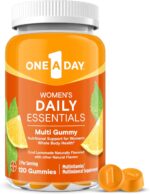 One A Day Women’s Daily Essentials Multivitamin Gummies, Multivitamin for Women, Zinc, Immune Support, Cool Lemonade Naturally Flavored, 120 Gummies - Image 2