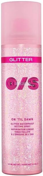 One Size On 'Til Dawn Glitter Waterproof Setting Spray 3.4 oz / 143 mL Limited Edition 2025 - Image 2