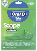 Oral-B Glide Complete Floss Picks, Dental Floss Picks, Scope Outlast, 75-ct, Toothpicks Floss Picks - Image 2