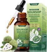 Organic Soursop Bitters Liquid – Herbal Infusion with Black Seed, Ashwagandha, Moringa & Maca Root – Pure Botanical Flavor Profile – Unsweetened, Original Taste (2 Fl Oz) - Image 2