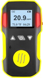 Oxygen Detector by Forensics | USA NIST Calibration & Certificate | Dust & Explosion Proof | USB Recharge | Sound, Light and Vibration Alarms | 0-30% O2 | - Image 2