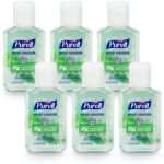 PURELL Advanced Hand Sanitizer Soothing Gel, Fresh Scent, 2 fl oz Travel Size Flip-Cap Bottle (Pack of 6), 3156-04-EC - Image 2