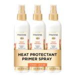 Pantene Pro-V Heat Protectant Spray, Thermal Heat Primer for Hair, Pack of 3, 21.6 oz total - Image 2