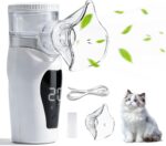 Portable Pet Nebulizer Humidifier Mask for Cat, Low Noise, USB Operated for Home & Office Use - Image 2