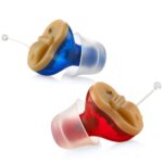 Premium Digital Hearing Aids for Seniors - Invisible in Canal (CIC) In-Ear Mini Sound Enhancer Set, Near-Invisible, Noise Cancelling, Personal Sound Hearing Amplifier - Pair - MZ-21 - Image 2