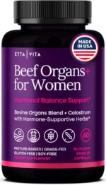 Primal Beef Organ Supplement for Women (Made in USA) Boosted w Shatavari, Maca, Ashwagandha, and Chasteberry - Grass Fed Uterus, Ovary, Liver, Kidney, Heart Bone Matrix, Gotu Kola and Queen Colostrum - Image 2
