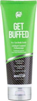 Pro Tan, Get Buffed, Pre-Tan Body Scrub, Skin Balancing Exfoliator, Balance Skin pH, 8 oz. - Image 2