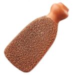 Pumice Stone for Feet Lasts 5+ Years Foot Exfoliator Scrubber Callus Remover Made of Natural Terra-Cotta - Image 2