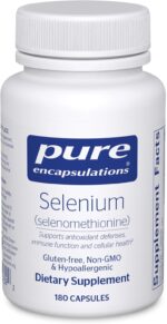 Pure Encapsulations Selenium - 200 mcg - for Healthy Cellular Function, Immune System & Antioxidant Defenses - Mineral Supplement - Vegan & Gluten Free - 180 Capsules - Image 2