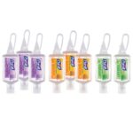Purell Advanced Hand Sanitizer Gel Infused with Essential Oils, Scented Variety Pack, 1 fl oz Travel Size Flip Cap Bottles with JELLY WRAP Carrier (Pack of 8), 3900-09-ECME17 - Image 2