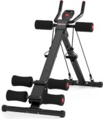 RELIFE REBUILD YOUR LIFE AB Workout Machine Adjustable Ab Trainer Machine Foldable Ab Cruncher Strength Training Equipment for Home Gym, Full Body Workout Equipment 440 LBS - Image 2