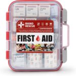 RHINO RESCUE 371 Pieces OSHA All-Purpose First Aid Kit, Home & Office Professional Medical Supplies, Ideal for Emergency, School, Business - Image 2