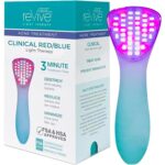 ReVive Clinical Acne Device, Red & Blue Light Wand for Breakouts, FDA-Cleared Acne Tools, 3-Minute Face Tools for Skincare, Plug-In Design - Image 2