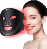 Red Light Therapy Mask for Face, 7 Modes Led Face Mask Light Therapy with Eye Protection and Remote, Rechargeable Portable Design Red LED Light Therapy Mask, Timing Function, 180 LEDs, Home Use - Image 2