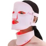 Red Light Therapy Mask for Face and Neck, 7 Colors with NIR Led Face Mask Light Therapy with Eye Protection and Remote, Rechargeable Ergonomic Design for True Anti-Aging Skincare at Home - Image 2