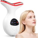 Red Light Therapy for Face, Multifunctional Face Massager with Micro-Current, LED Light Therapy & Vibration, at-Home Skin Care Face Sculpting Tool for Wrinkles, Micro-Current Facial Beauty Device - Image 2