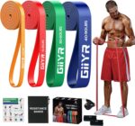 Resistance Bands Set for Men & Women - 4 Levels Exercise Band with Door Anchor, Pull Up Bands for Strength Training, Stretching, Powerlifting, Home Workouts - Image 2
