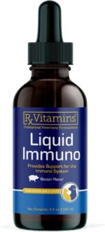 Rx Vitamins Liquid Immuno Dog & Cat Immune Support - Reishi Mushroom Supplement for Dogs & Cats Plus L-Lysine - Ideal Eye Supplements, Immunity Booster Supplements for Pets - 4 oz - Image 2