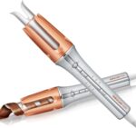 SHEGLAM Automatic Curling Iron 1 1/4 inch with 3 Temperatures Fast Heating, 2-Way Rotation, Anti-Scald, Anti-Tangle Rotating, Automatic Shut-Off for Hair Styling - Image 2