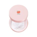 SKINFOOD Peach Cotton Multi Finish Powder 5g - Korean Peach Extract & Calamin Sebum Control Face Powder - Silky Setting Powder - Setting Powder for Oily Skin - Sweet Peach Scent for Soft Skin - Image 2