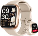 Smart Watch, Alexa Built-in, Answer/Make Calls 44mm Smartwatch Women Men, 1.83" Sports Watch IP68 Waterproof, Heart Rate SpO2 Sleep Stress Monitor, Step Counter Watch for Android & iOS Phone - Image 2